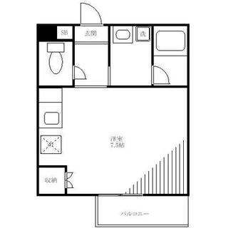 東京都北区中十条１丁目 賃貸アパート 1R