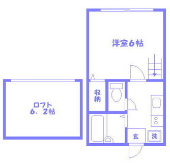 東京都足立区西新井３丁目 賃貸アパート 1K