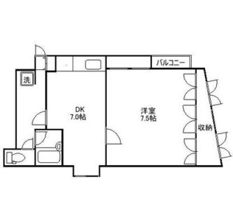 東京都文京区小日向１丁目 賃貸マンション 1DK