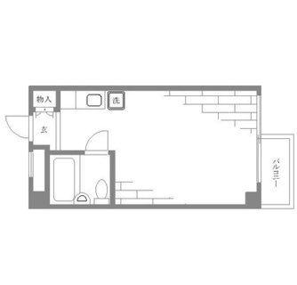 東京都北区滝野川２丁目 賃貸マンション 1R