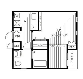 東京都台東区入谷１丁目 賃貸マンション 1K
