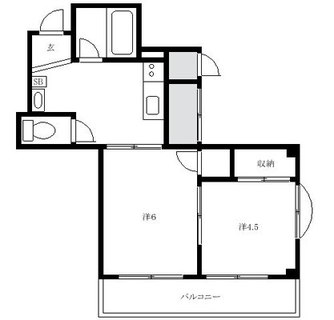 東京都足立区千住４丁目 賃貸マンション 2K