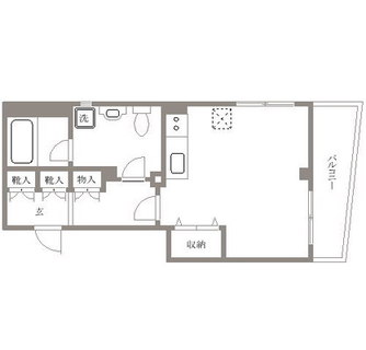 東京都豊島区西巣鴨２丁目 賃貸マンション 1R