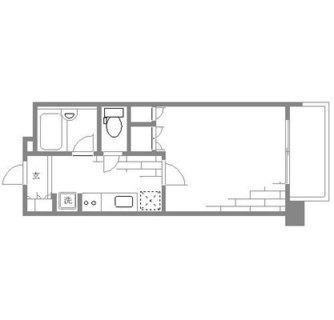 東京都北区堀船１丁目 賃貸マンション 1K