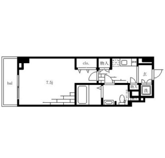東京都板橋区本町 賃貸マンション 1K
