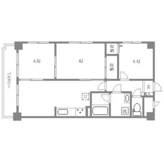 東京都板橋区新河岸３丁目 賃貸マンション 2SDK