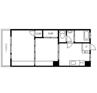 東京都板橋区志村２丁目 賃貸マンション 2K