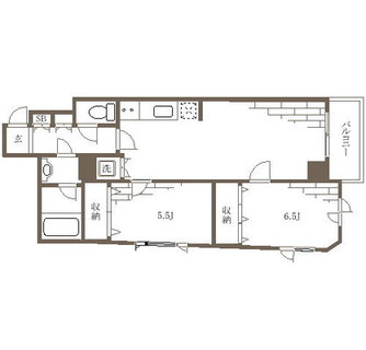 東京都北区西ヶ原１丁目 賃貸マンション 2LDK