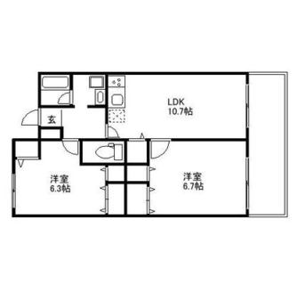 東京都豊島区巣鴨３丁目 賃貸マンション 2LDK