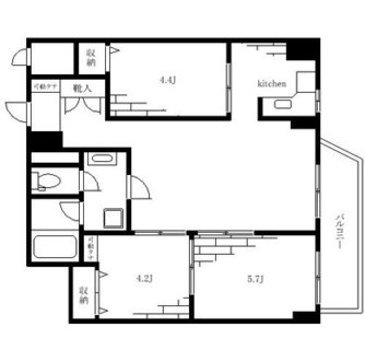 東京都板橋区小豆沢３丁目 賃貸マンション 3LDK