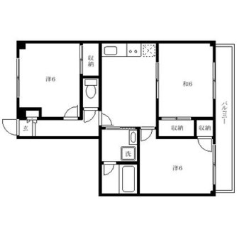 東京都板橋区赤塚４丁目 賃貸マンション 3DK