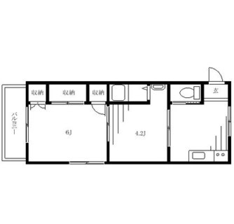 東京都豊島区高田１丁目 賃貸マンション 2K