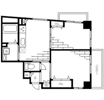東京都文京区本駒込５丁目 賃貸マンション 2DK