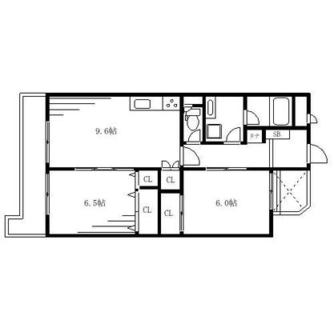 東京都北区神谷１丁目 賃貸マンション 2DK