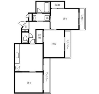 東京都板橋区志村１丁目 賃貸マンション 3DK