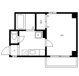 東京都文京区大塚５丁目 賃貸マンション 1K
