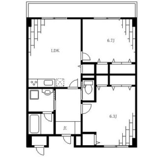 東京都豊島区巣鴨３丁目 賃貸マンション 2LDK