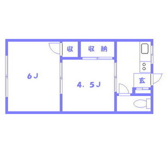 東京都荒川区西日暮里１丁目 賃貸アパート 2K