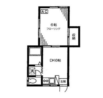 東京都北区十条仲原２丁目 賃貸アパート 1DK