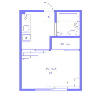 東京都足立区西新井本町３丁目 賃貸マンション 1K