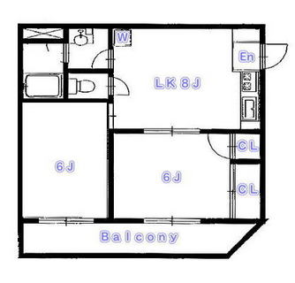 東京都葛飾区堀切８丁目 賃貸マンション 2LK