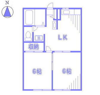 東京都葛飾区堀切２丁目 賃貸アパート 2LK