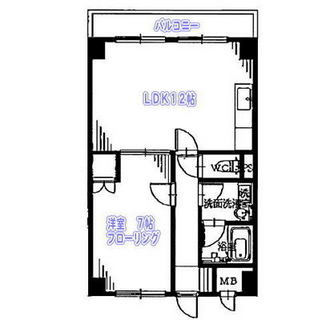 東京都北区桐ヶ丘２丁目 賃貸マンション 1LDK