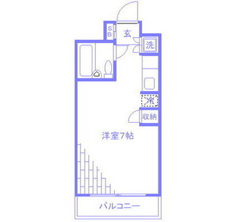 東京都荒川区東日暮里２丁目 賃貸マンション 1R