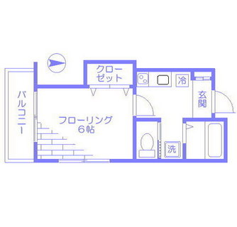 東京都足立区六町２丁目 賃貸アパート 1K