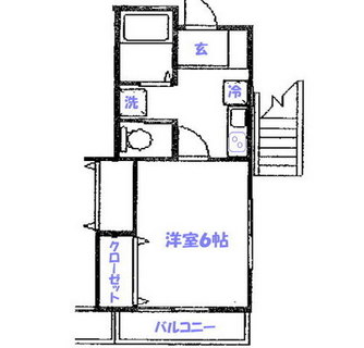 東京都足立区六町２丁目 賃貸アパート 1K