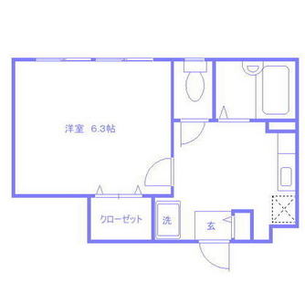 東京都豊島区池袋３丁目 賃貸マンション 1K
