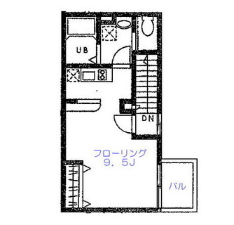 東京都北区赤羽北２丁目 賃貸アパート 1K